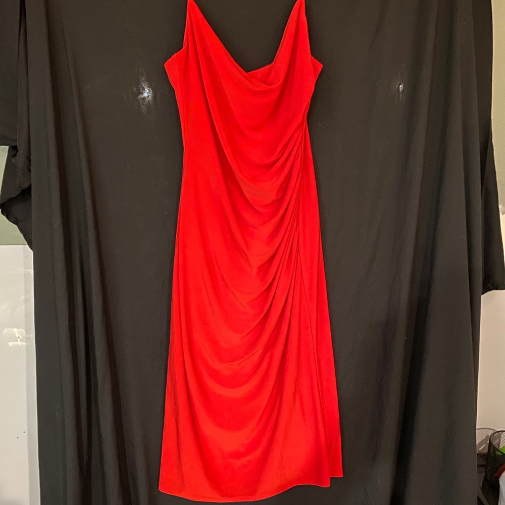 Red dress
